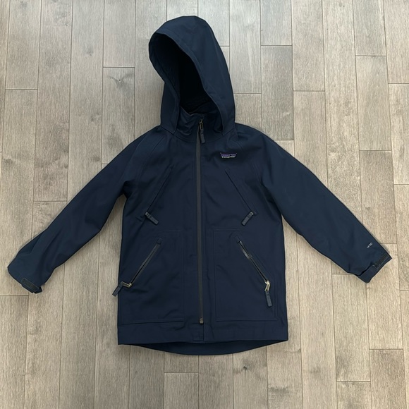 Patagonia Other - Patagonia kids shell jacket with fleece hoodie